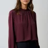 MIXED BRANDS - Anielly Blouse 0219 - Burgundy New