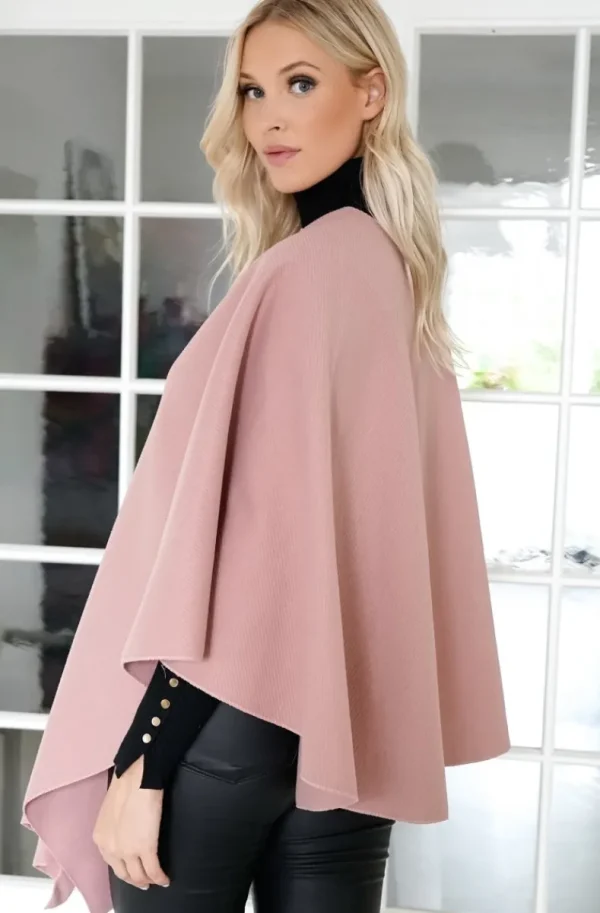 MIXED BRANDS - Cape with knot - Pastel Pink New