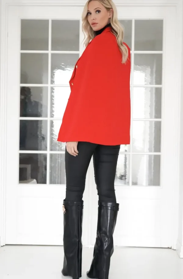 MIXED BRANDS - Cape/Blazer 1828 - Red Online