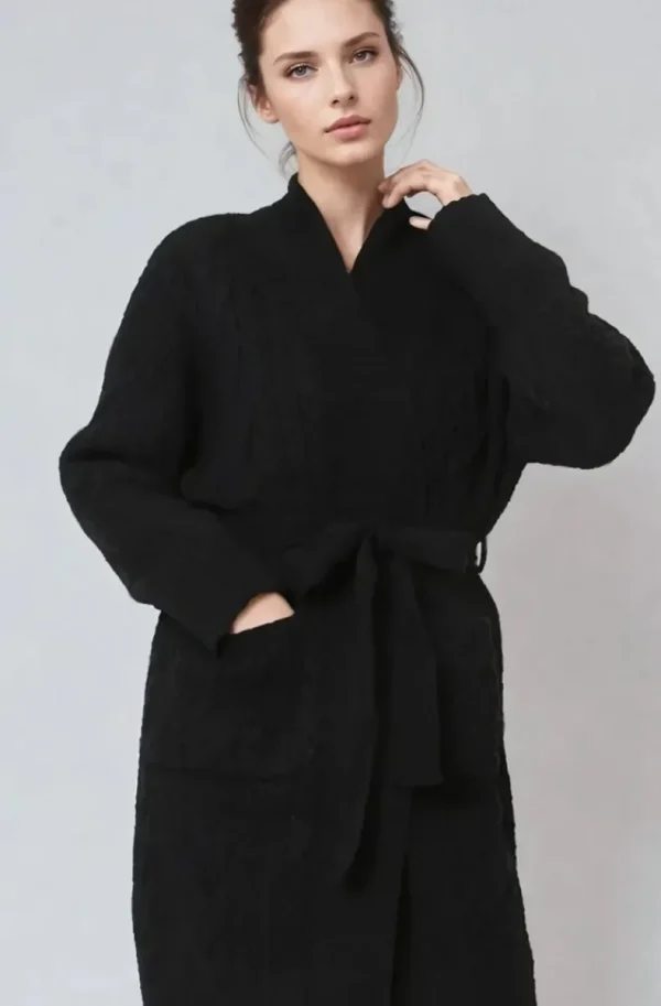 MIXED BRANDS - Cardigan 2319 - Black Outlet