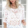 MIXED BRANDS - Crochet Top Hena 1584 - White Clearance