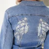 MIXED BRANDS - Denim jacket C16407A - Light Blue Online