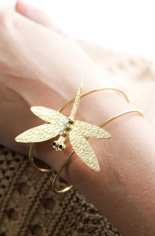 MIXED BRANDS - Dragonfly Bracelet - DDBR04 - gold Sale