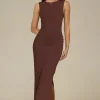 MIXED BRANDS - Dress 1381 - Choco Clearance