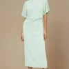 MIXED BRANDS - Dress short sleeve CBAB3638 - Mint Sale