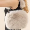 MIXED BRANDS - Fake fur Bag MZ21 - Beige Clearance