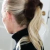 MIXED BRANDS - Fake fur Scrunchie M06 - Brown Best