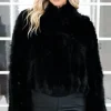 MIXED BRANDS - Faux fur short jacket 40818 - Black Best