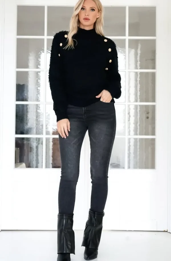 MIXED BRANDS - Jeans skinny 1309 - Black Best