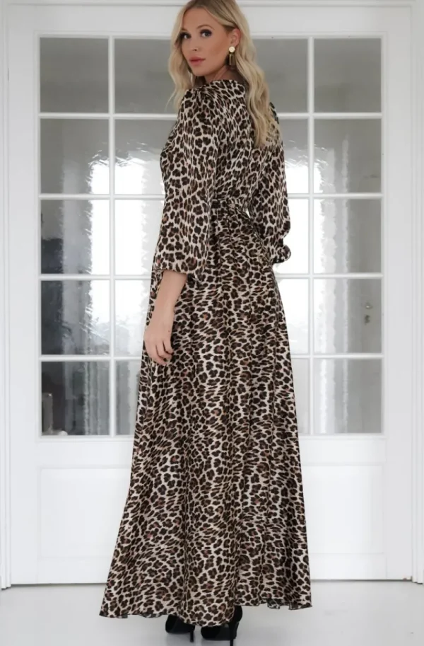 MIXED BRANDS - Long dress 6535 Leo - Brown Outlet