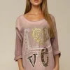 MIXED BRANDS - Love top 75109 - Rose Best