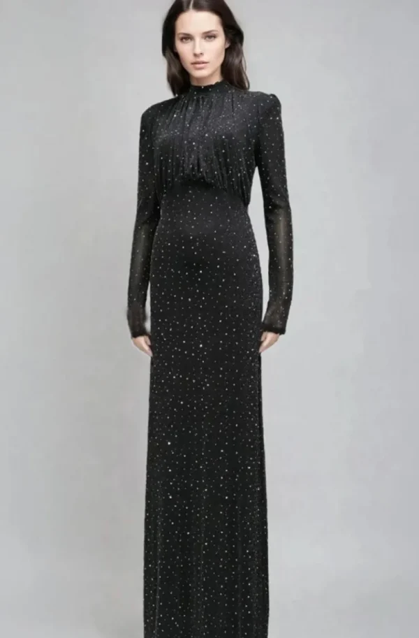 MIXED BRANDS - Maxi dress 23310 - Black Outlet