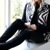 MIXED BRANDS - Quilted Vest 2363 - Zebra Best