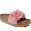 MIXED BRANDS - Sandal with flower 2331 - Pink Clearance