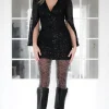 MIXED BRANDS - Sequin dress 1368 - Black Best