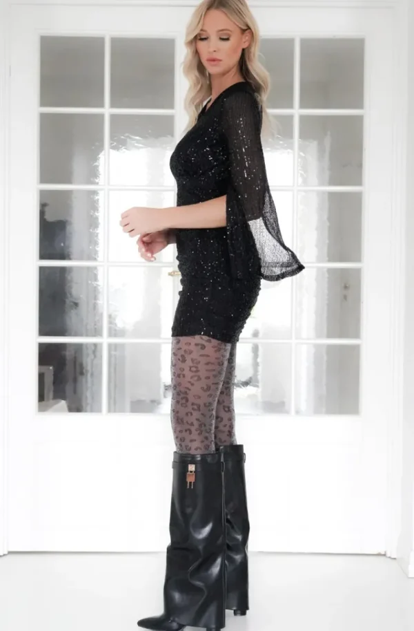 MIXED BRANDS - Sequin dress 1368 - Black Best