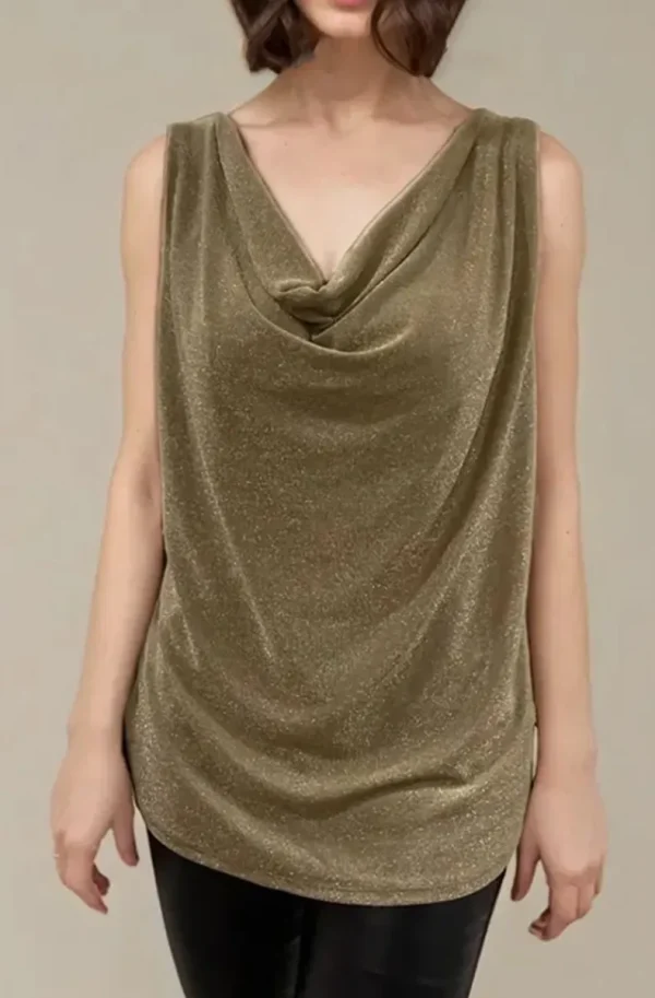 MIXED BRANDS - Sirina Tank - Gold Hot