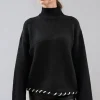 MIXED BRANDS - Sweater 6633 - Black Discount