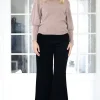 MIXED BRANDS - the perfect flare pant 3337 - Black New