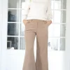 MIXED BRANDS - the perfect flare pant 3337 - Camel Sale