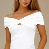 MIXED BRANDS - Top 8477 - White Best