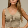 MIXED BRANDS - Top Bustier 1818 - Beige Hot