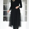 MIXED BRANDS - Tulle skirt Tulipa 0231 - Black New