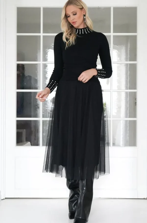 MIXED BRANDS - Tulle skirt Tulipa 0231 - Black New