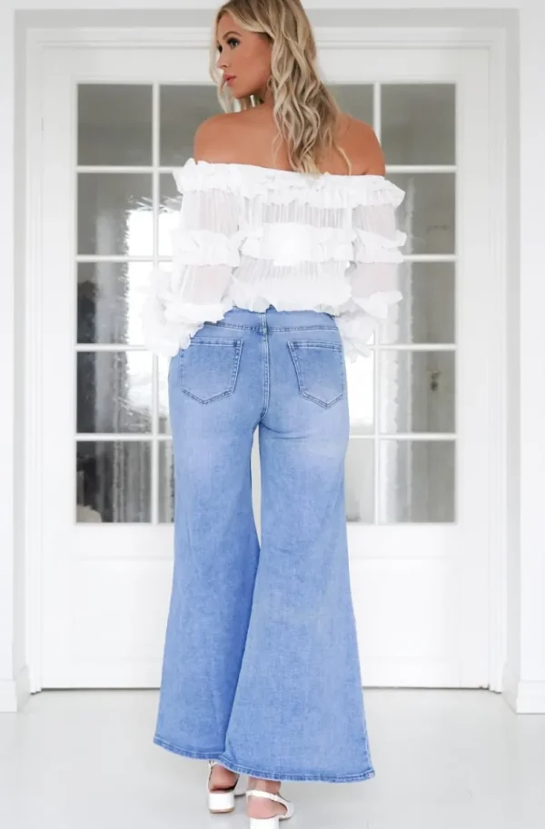 MIXED BRANDS - Very Flare jeans NCM108 - Light Blue Online