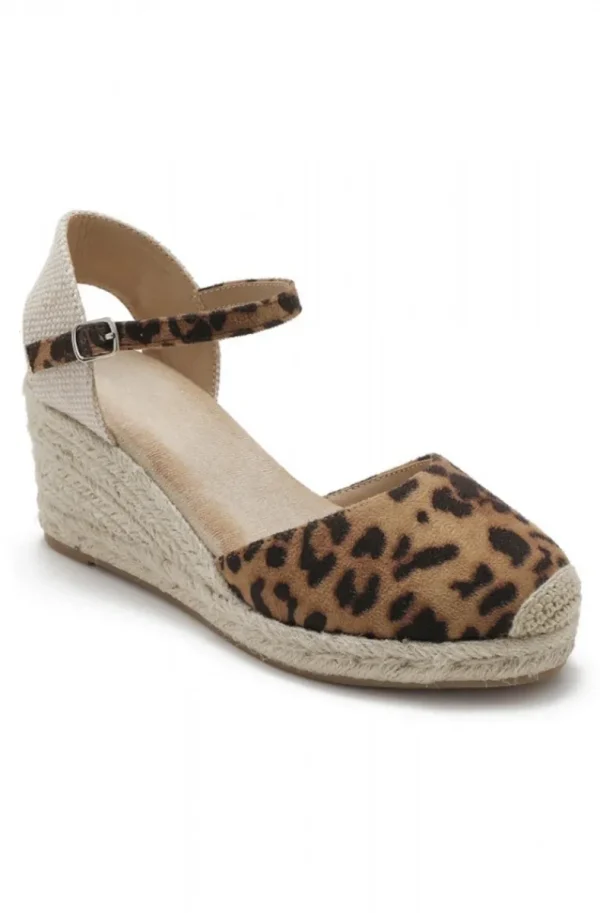 MIXED BRANDS - Wedge H8-376 - Leopard New