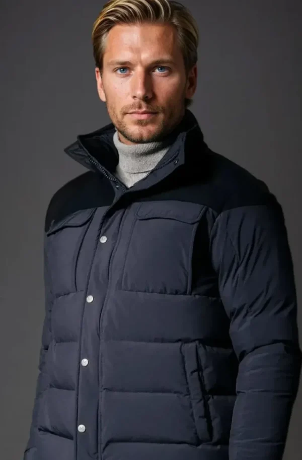 MONEL - Benjamin jacket - Midnight Navy Clearance