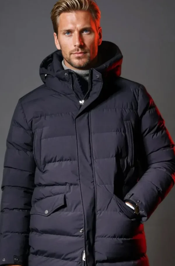 MONEL - Carl Parka - Midnight Navy Discount