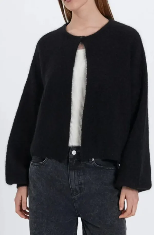 NORR - Hazina Knit Cardigan - Black New