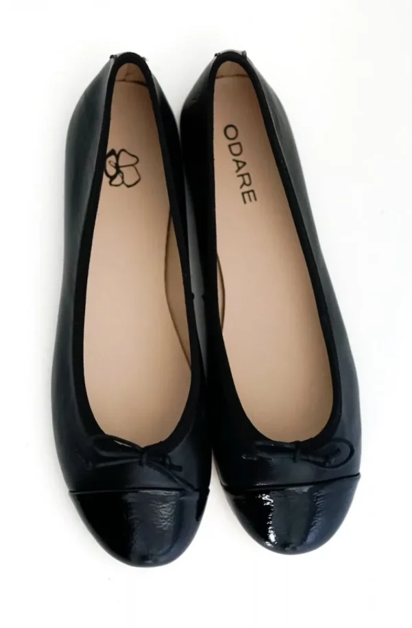 ODARE - Valencia Ballerina Nappa Finish Nero Hot