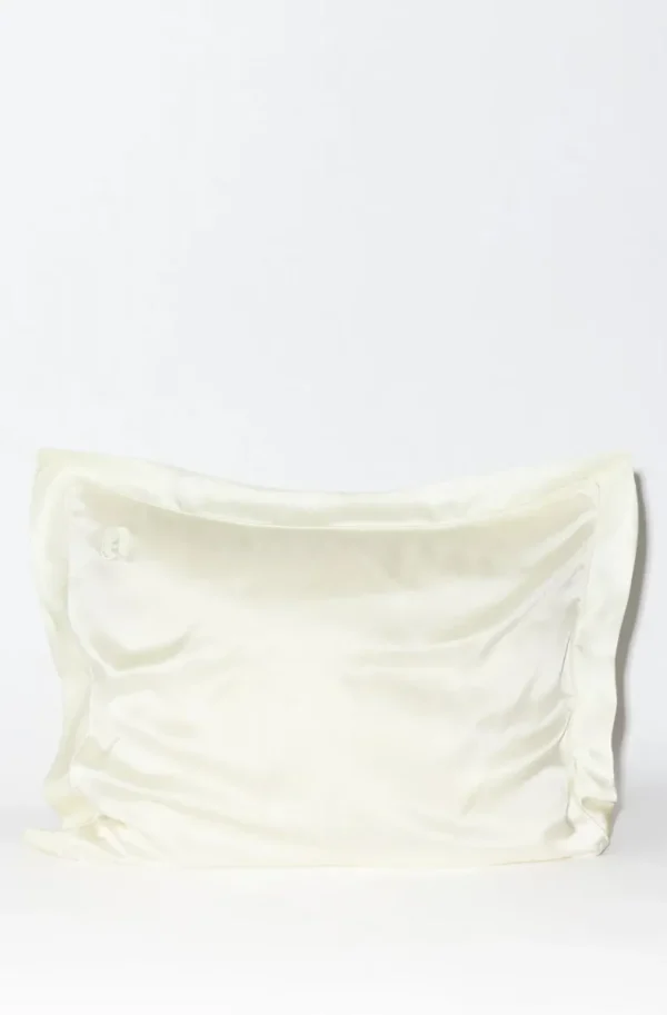 OUR NEW ROUTINE - Silk Pillowcase 004 Ivory Clearance