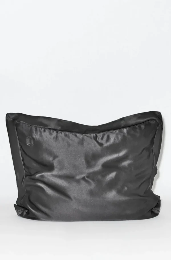 OUR NEW ROUTINE - Silk Pillowcase 003 Dark Grey Outlet