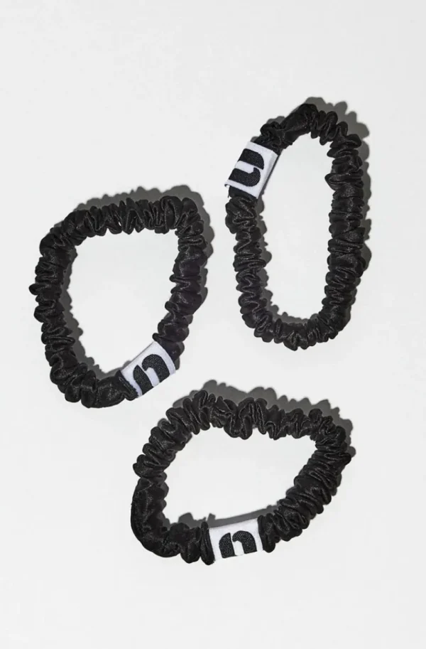 OUR NEW ROUTINE - Slim Hair Ties Black Online