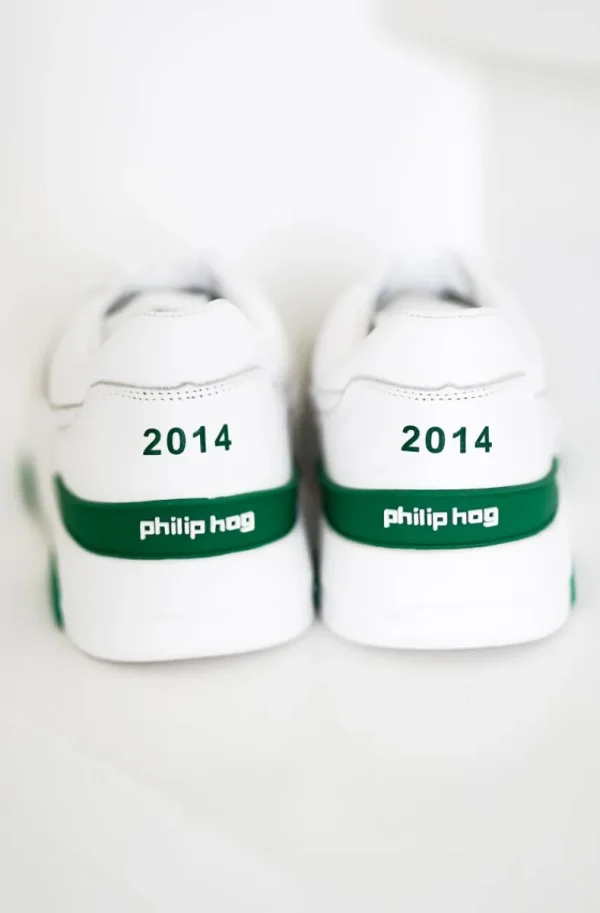 Plain Vanilla & Other Brands We Love Philip Hog - Jenny - White Green Fashion