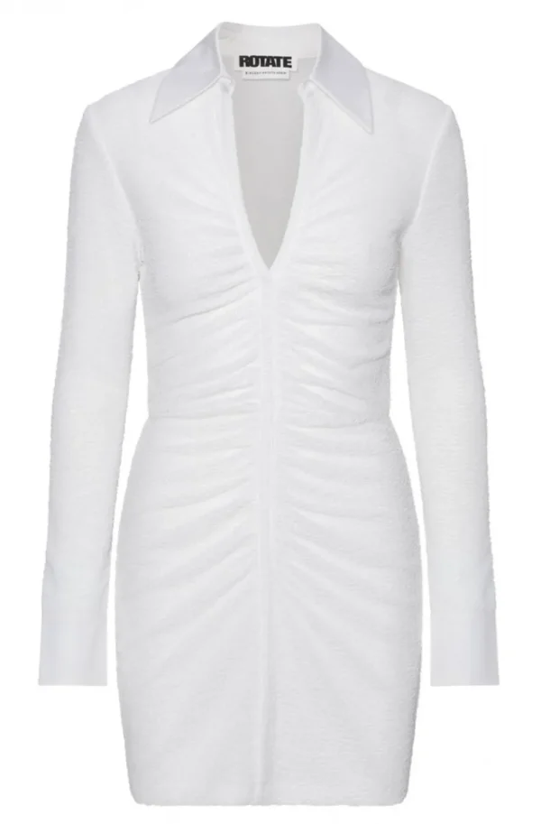 ROTATE - Simone Dress - White New