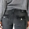 TRUE RELIGION - Joey low rise Bootcut - Charcoal Online