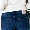 TRUE RELIGION -Billie Midrise Straight - Indigo Upgrade Sale