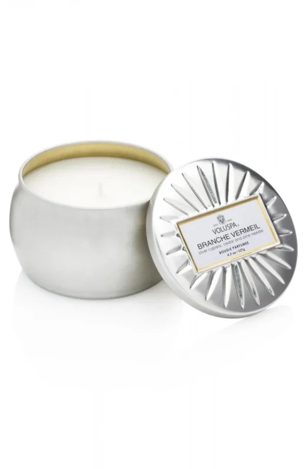 VOLUSPA - BRANCHE VERMEIL PETITE TIN CANDLE New