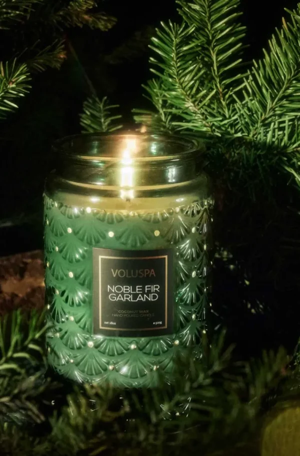 VOLUSPA - Noble Fir Garland Large Jar Candle Outlet