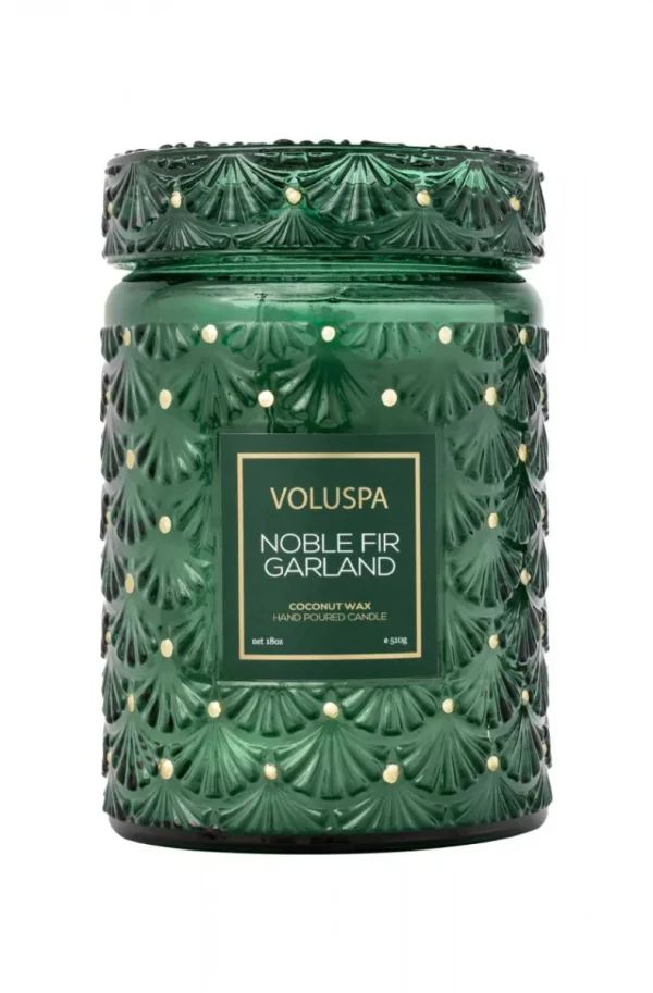 VOLUSPA - Noble Fir Garland Large Jar Candle Outlet