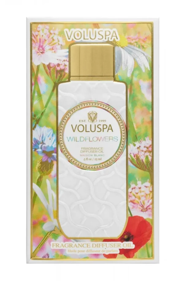 VOLUSPA - Ultrasonic Diffuser Fragrance Oil Wildflowers Discount