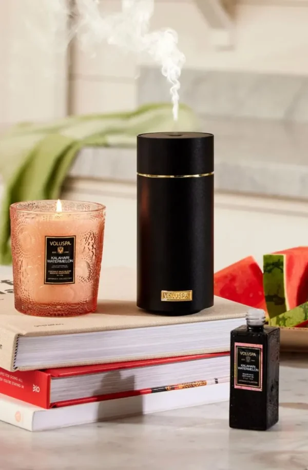 VOLUSPA - Ultrasonic Fragrance Oil Diffuser Black Outlet